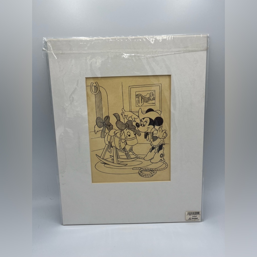 Mickey Mouse Sketch Art Print